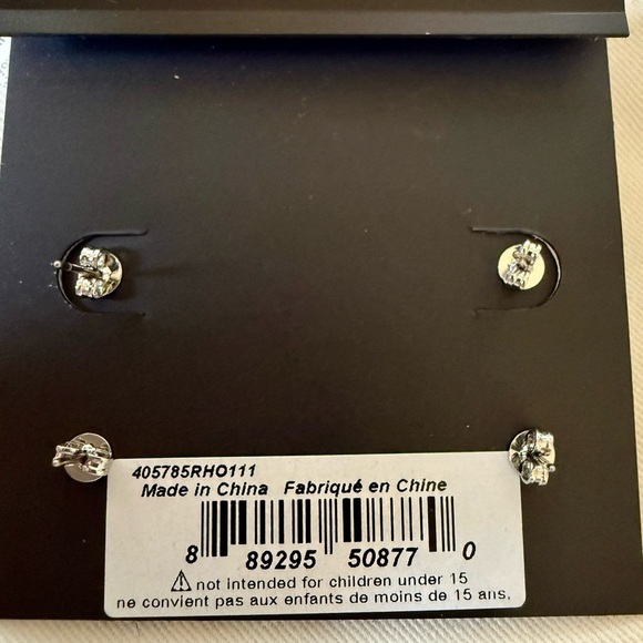 NWT Coach Signature and Stone Stud Earrings  Set - Picture 3 of 5